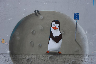 "Pinguin X-treme" Fassadengestaltung (Teil 01)