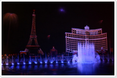 "Las Vegas at Night" Wandgestaltung (innen, Teil 02)